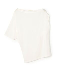 TOMORROWLAND / トゥモローランド Tシャツ | ソフトプレーンジャージー ツイストプルオーバー