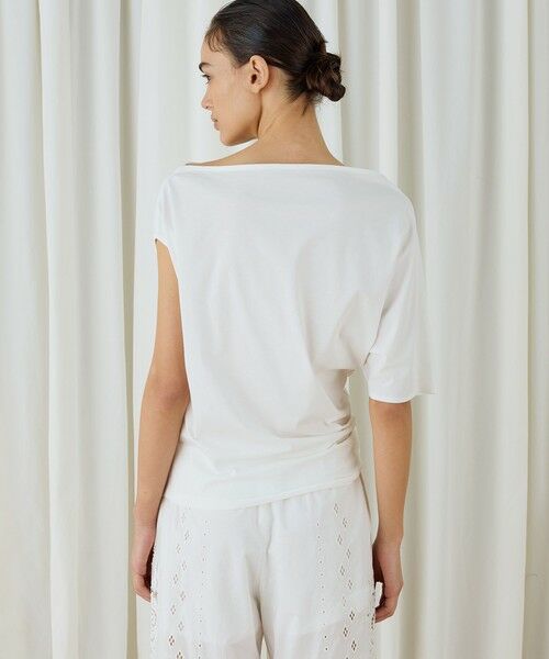 TOMORROWLAND / トゥモローランド Tシャツ | ソフトプレーンジャージー ツイストプルオーバー | 詳細4