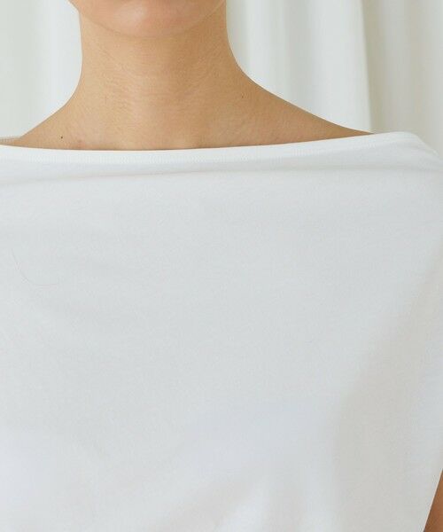 TOMORROWLAND / トゥモローランド Tシャツ | ソフトプレーンジャージー ツイストプルオーバー | 詳細5