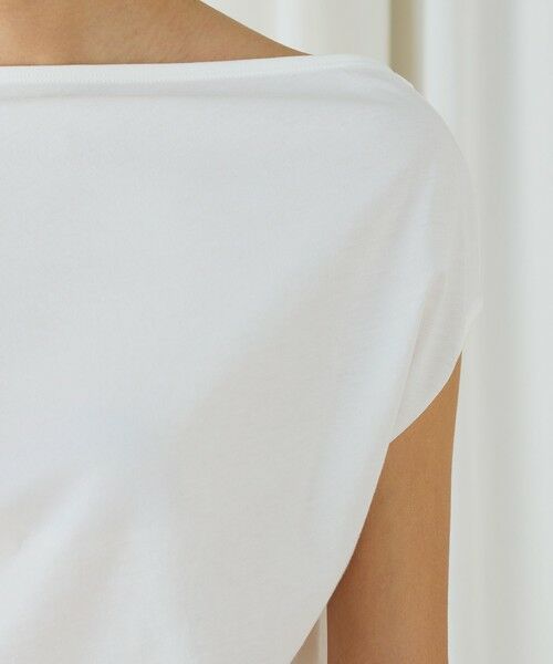 TOMORROWLAND / トゥモローランド Tシャツ | ソフトプレーンジャージー ツイストプルオーバー | 詳細6