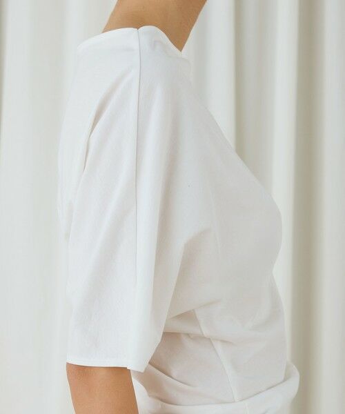 TOMORROWLAND / トゥモローランド Tシャツ | ソフトプレーンジャージー ツイストプルオーバー | 詳細8