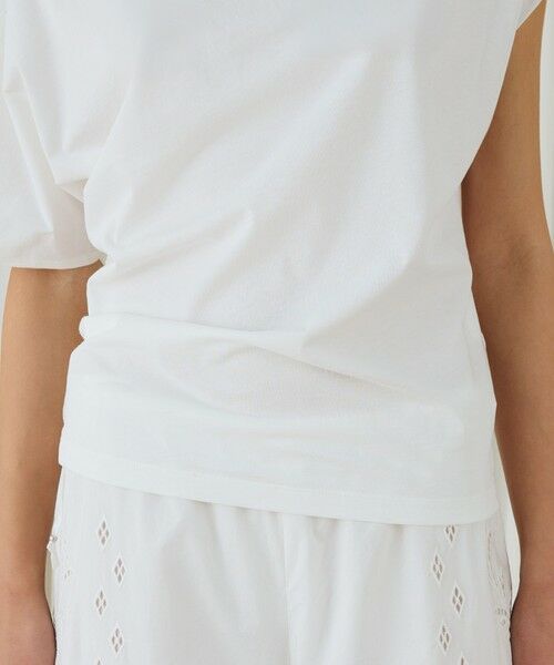 TOMORROWLAND / トゥモローランド Tシャツ | ソフトプレーンジャージー ツイストプルオーバー | 詳細9