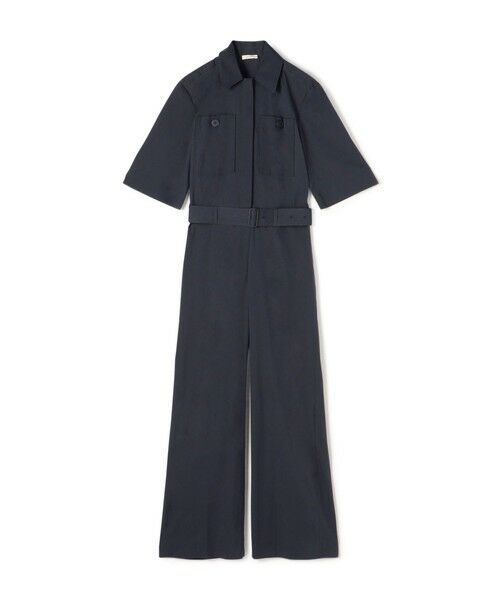 美品⭐︎ETRE TOKYO　ハーフスリーブジャンプスーツ　22SS　リネン 美品⭐︎ETRE TOKYO ハーフスリーブジャンプスーツ 22SS リネン
