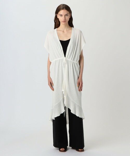 TOMORROWLAND / トゥモローランド ロング・マキシ丈ワンピース | クレープニット ガウンワンピース | 詳細1