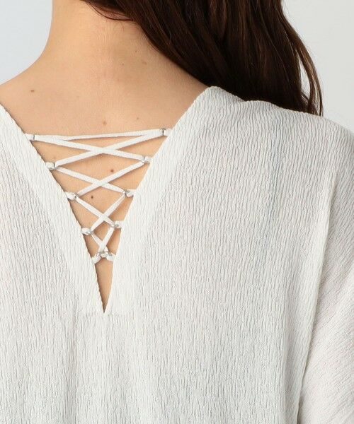 TOMORROWLAND / トゥモローランド ロング・マキシ丈ワンピース | クレープニット ガウンワンピース | 詳細5