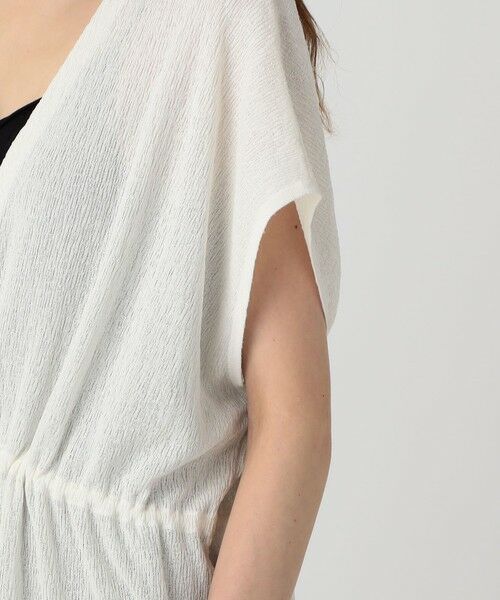 TOMORROWLAND / トゥモローランド ロング・マキシ丈ワンピース | クレープニット ガウンワンピース | 詳細6