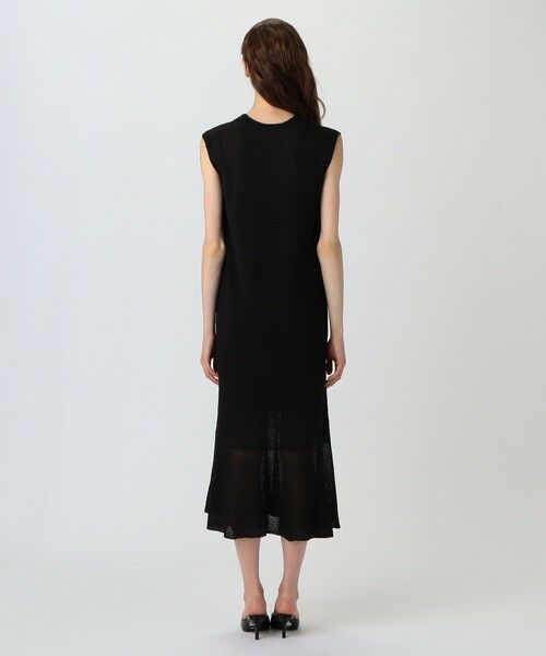 TOMORROWLAND / トゥモローランド ロング・マキシ丈ワンピース | クレープニット フレアワンピース | 詳細3