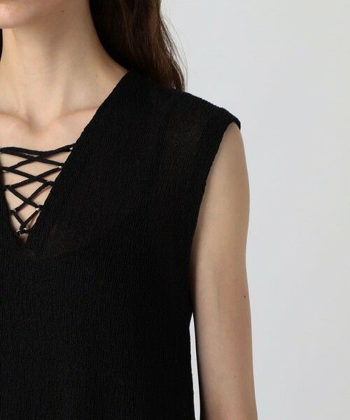 TOMORROWLAND / トゥモローランド ロング・マキシ丈ワンピース | クレープニット フレアワンピース | 詳細6