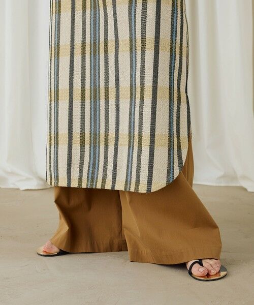 TOMORROWLAND / トゥモローランド ロング・マキシ丈ワンピース | ウーブンライクニット ノースリーブワンピース | 詳細6