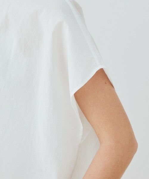 TOMORROWLAND / トゥモローランド シャツ・ブラウス | コットンタイプライター スタンドネック ボックスシャツ | 詳細6