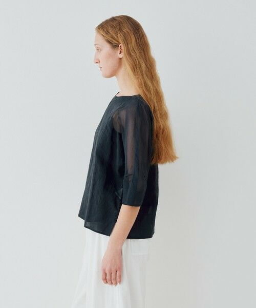 TOMORROWLAND / トゥモローランド シャツ・ブラウス | コットンボイルワッシャー ドルマンスリーブシャツ | 詳細3