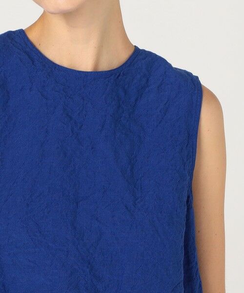 TOMORROWLAND / トゥモローランド シャツ・ブラウス | ランダムリネン バルーンノースリーブブラウス | 詳細5