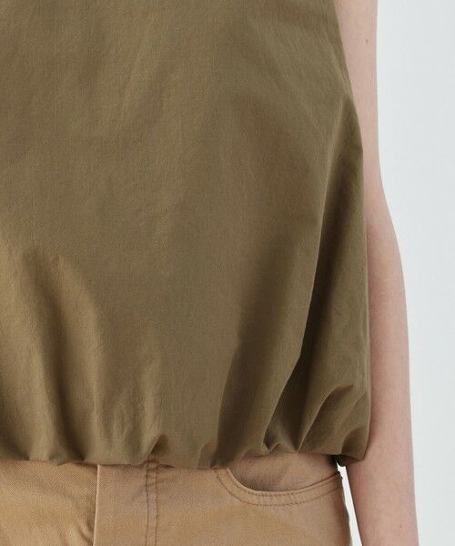 TOMORROWLAND / トゥモローランド シャツ・ブラウス | コットンツイル バルーンノースリーブブラウス | 詳細7