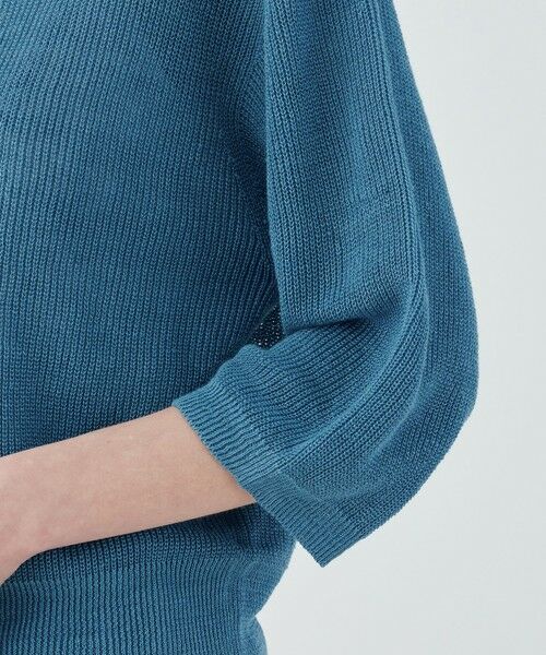 TOMORROWLAND / トゥモローランド カーディガン・ボレロ | リネンハーフカーディガン Vネックカーディガン | 詳細6