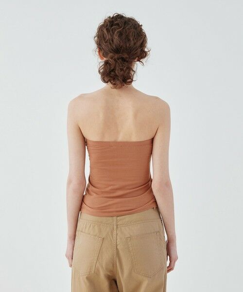 TOMORROWLAND / トゥモローランド Tシャツ | スビンコットン ベアトップ | 詳細4