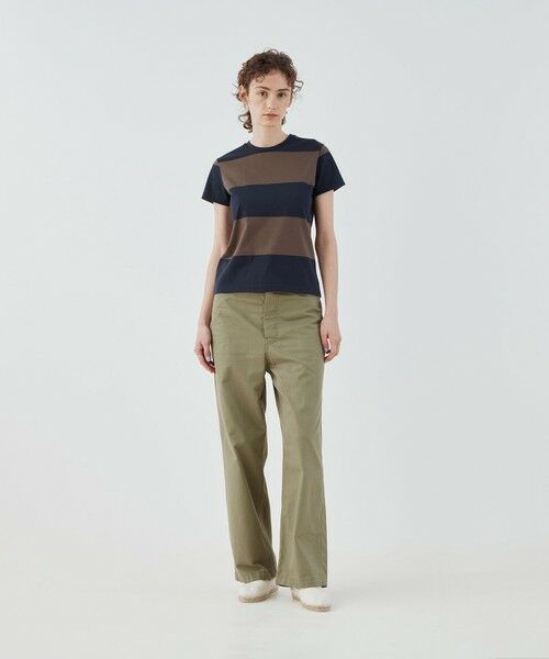 TOMORROWLAND / トゥモローランド Tシャツ | ファインコットン クルーネックTシャツ | 詳細2