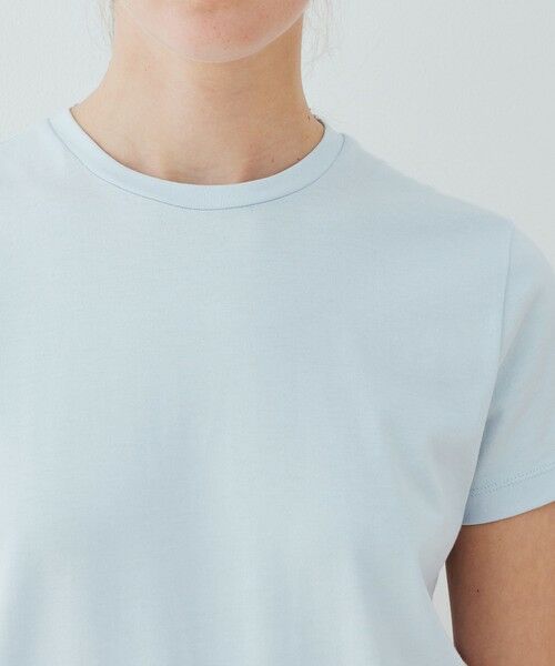 TOMORROWLAND / トゥモローランド Tシャツ | ファインコットン クルーネックTシャツ | 詳細6