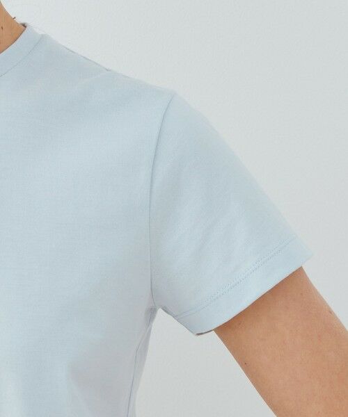 TOMORROWLAND / トゥモローランド Tシャツ | ファインコットン クルーネックTシャツ | 詳細7