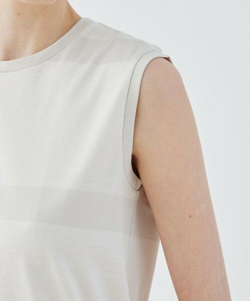 TOMORROWLAND / トゥモローランド カットソー | ファインコットン ノースリーブプルオーバー | 詳細6