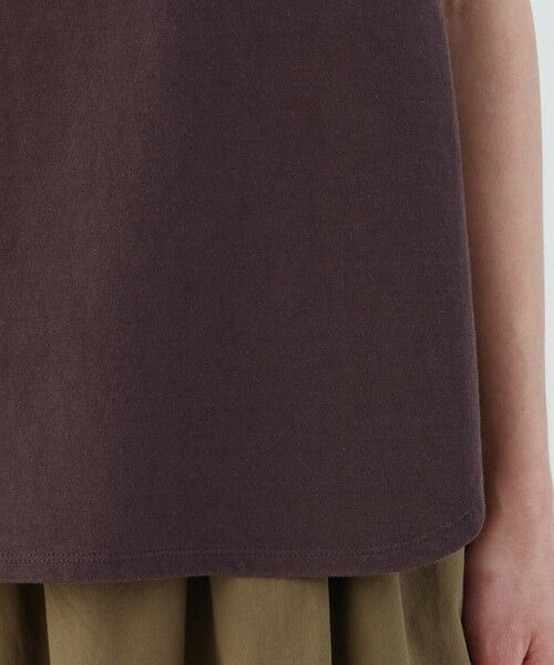 TOMORROWLAND / トゥモローランド カットソー | ドライコットン ノースリーブ クルーネックプルオーバー | 詳細8