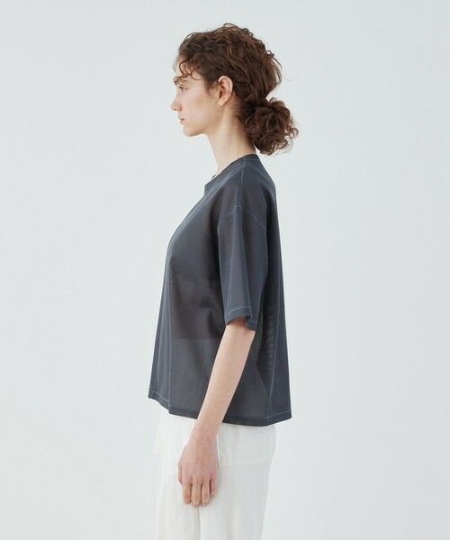 TOMORROWLAND / トゥモローランド カットソー | コンパクトラッセル クルーネックプルオーバー | 詳細3