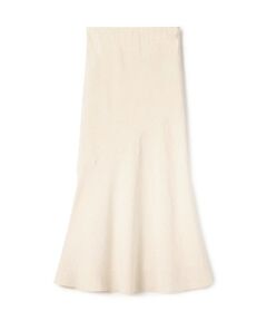 TOMORROWLAND / トゥモローランド ロング・マキシ丈スカート | ホームステッドクロス ヘムフレアマキシスカート