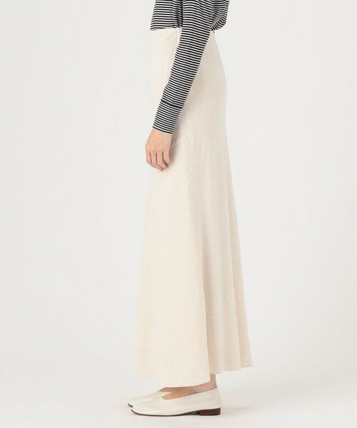 TOMORROWLAND / トゥモローランド ロング・マキシ丈スカート | ホームステッドクロス ヘムフレアマキシスカート | 詳細3