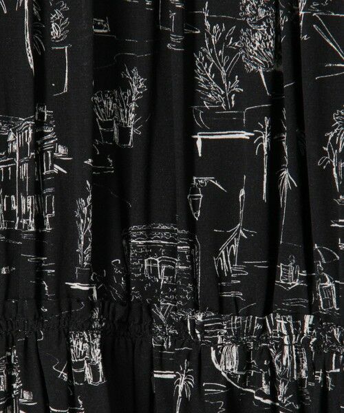 TOMORROWLAND / トゥモローランド ロング・マキシ丈ワンピース | LandScapeシルクストレッチ ギャザーシャツドレス | 詳細7