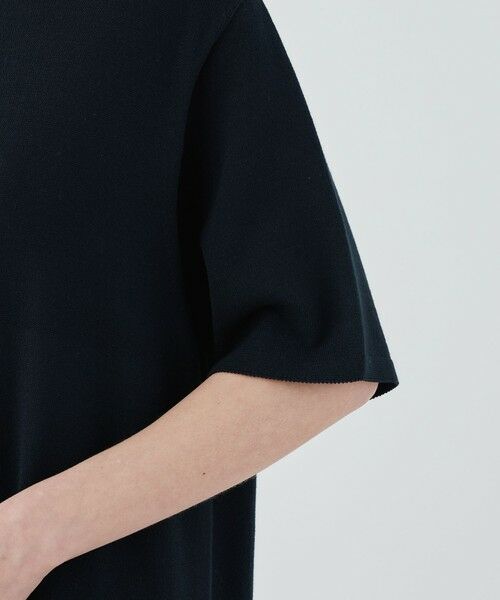 TOMORROWLAND / トゥモローランド ロング・マキシ丈ワンピース | ストレッチコットン ラウンドネックワンピース | 詳細5