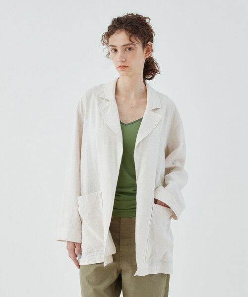 TOMORROWLAND / トゥモローランド テーラードジャケット | ホームステッドクロス リラックスジャケット | 詳細2