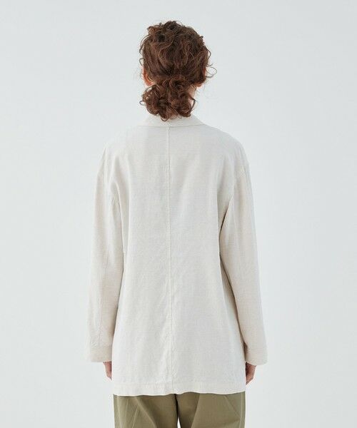 TOMORROWLAND / トゥモローランド テーラードジャケット | ホームステッドクロス リラックスジャケット | 詳細4