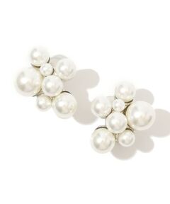 セール】 Kenneth Jay Lane パールフープピアス （ピアス