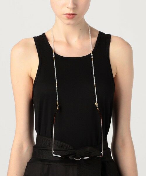 TOMORROWLAND / トゥモローランド その他小物 | IRIS 47 クリスタル グラス チェーン ネックレス | 詳細1