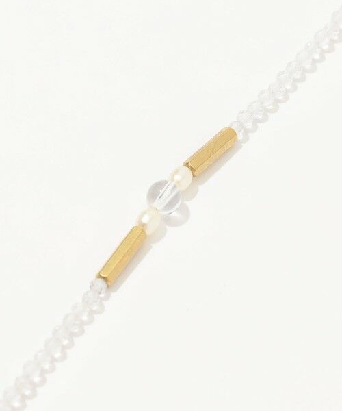 TOMORROWLAND / トゥモローランド その他小物 | IRIS 47 クリスタル グラス チェーン ネックレス | 詳細3