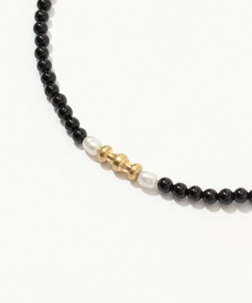 TOMORROWLAND / トゥモローランド その他小物 | IRIS 47 オニキス グラス チェーン ネックレス | 詳細2