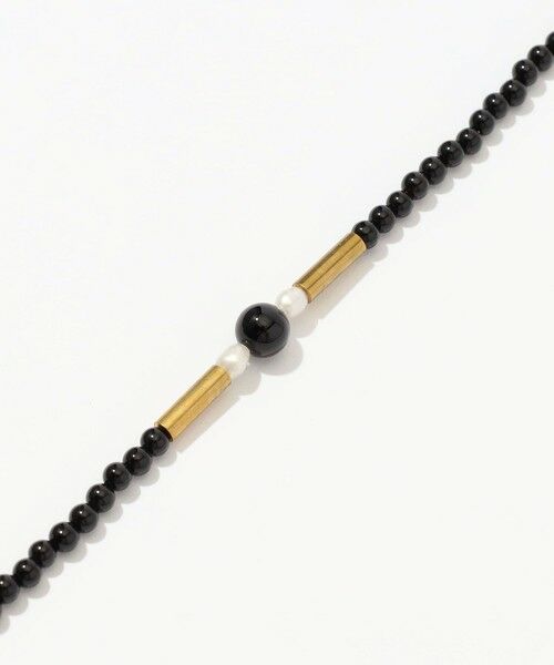 TOMORROWLAND / トゥモローランド その他小物 | IRIS 47 オニキス グラス チェーン ネックレス | 詳細3