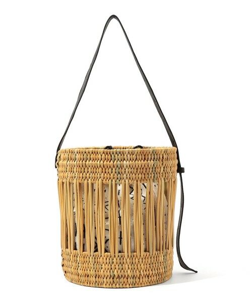 TOMORROWLAND / トゥモローランド かごバック | KECH LES ESSENTIAL ONE SHOULDER L バスケットバッグ(43 ベージュ)