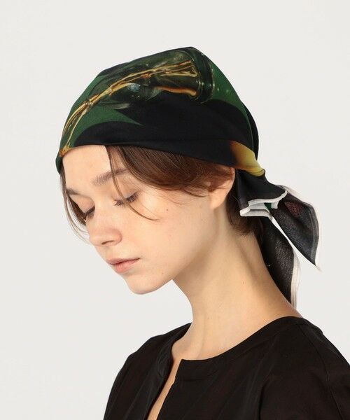 TOMORROWLAND / トゥモローランド バンダナ・スカーフ | MESKO STUDIO Montereggione プリントスカーフ | 詳細1