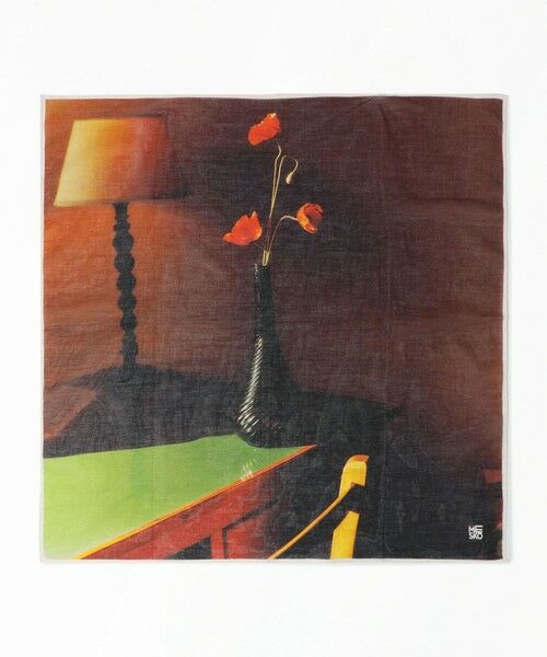 TOMORROWLAND / トゥモローランド バンダナ・スカーフ | MESKO STUDIO Montereggione Poppy プリントスカーフ | 詳細2