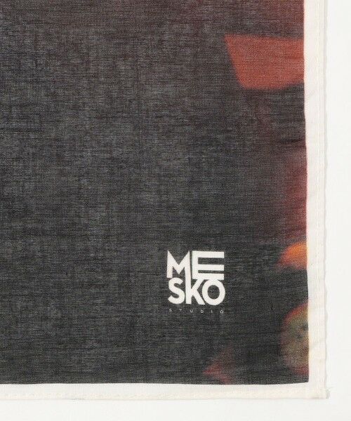 TOMORROWLAND / トゥモローランド バンダナ・スカーフ | MESKO STUDIO Montereggione Poppy プリントスカーフ | 詳細3