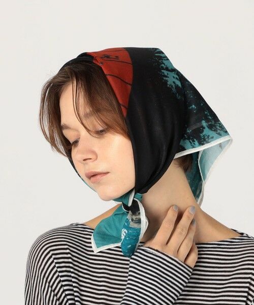 TOMORROWLAND / トゥモローランド バンダナ・スカーフ | MESKO STUDIO Pittwater weekender プリントスカーフ | 詳細1