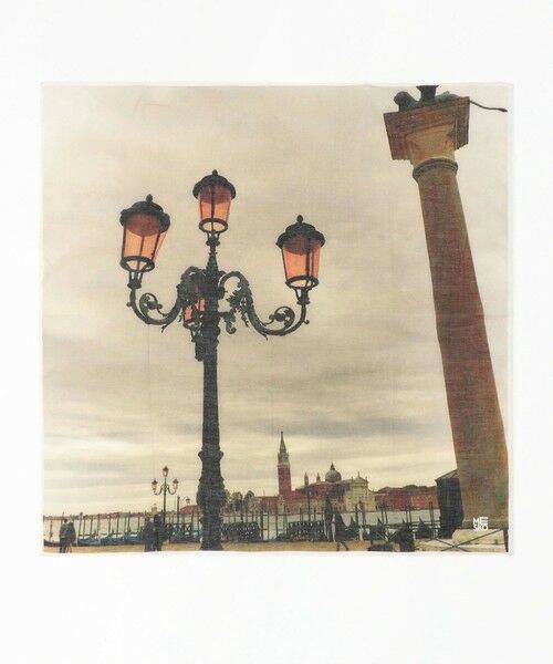 セール】 MESKO STUDIO Venice lamp &lion プリントスカーフ