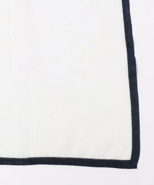 TOMORROWLAND / トゥモローランド マフラー・ショール・スヌード・ストール | ASAUCE MELER ラミーニットトリミングストール | 詳細3