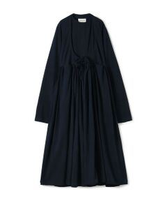 TOMORROWLAND / トゥモローランド ロング・マキシ丈ワンピース | Khadi and Co NAGAR ギャザーワンピース