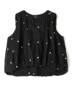 TOMORROWLAND / トゥモローランド シャツ・ブラウス | 【別注】ne Quittez pas BLACK DOUBLE ORGANZA トップス