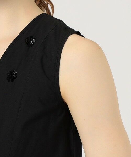 TOMORROWLAND / トゥモローランド ロング・マキシ丈ワンピース | 【別注】ne Quittez pas BLACK ロングドレス | 詳細6