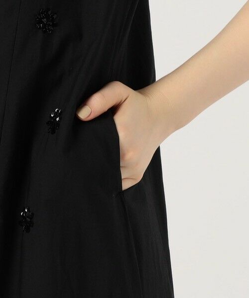 トゥモローランド　2024S/S 2way ロングワンピース　定価39600円 別注】ne Quittez pas BLACK ロングドレス （ロング・マキシ丈
