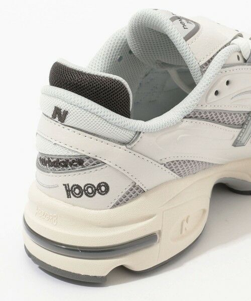 週末セールNew Balance 1000 ホワイト/グレー スニーカー New Balance/1000[23.0cm～24.0cm展開]｜Daytona Park(FREAK'S