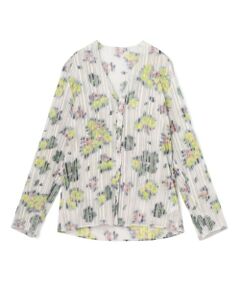 TOMORROWLAND / トゥモローランド シャツ・ブラウス | フラワープリント Vネックシャツ