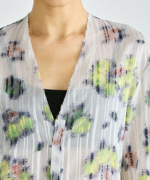 TOMORROWLAND / トゥモローランド シャツ・ブラウス | フラワープリント Vネックシャツ | 詳細5